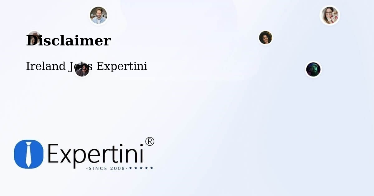 Disclaimer – Donegal - Ireland Jobs Expertini